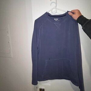 Large Blue Rhone Lightsleeve Crew Neck